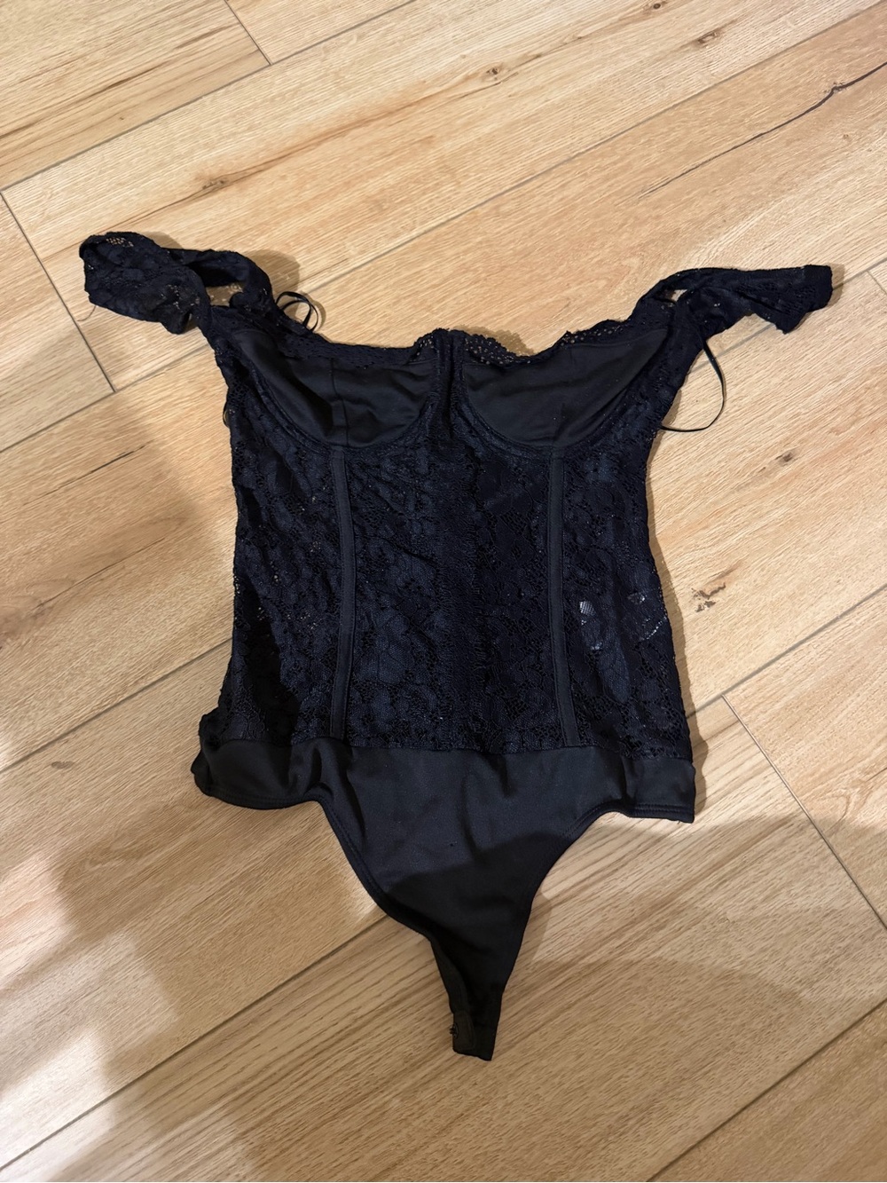 Black Lace Bodysuit
